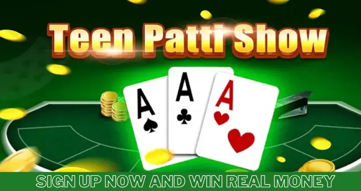 how to sign up in 3 patti show